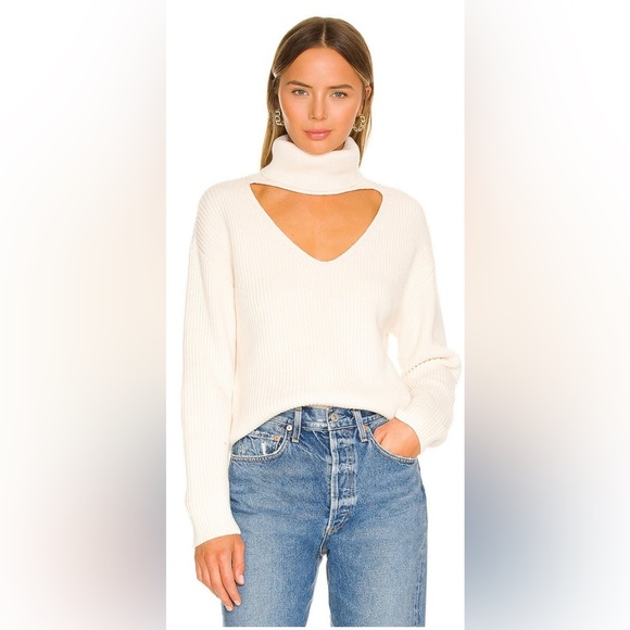 REVOLVE Lovers and Friends Tove Sweater in Ivory - Picture 2 of 5